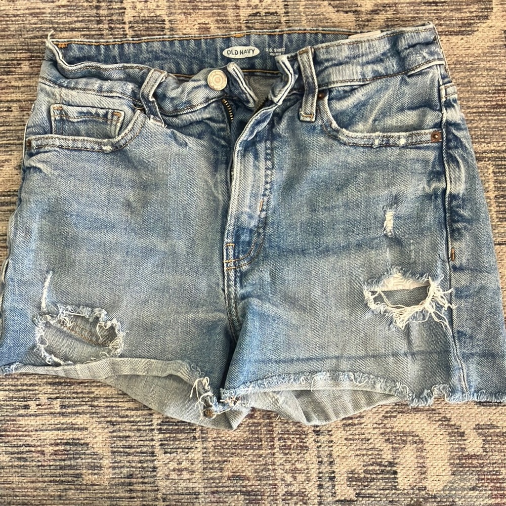 Old Navy Women's Blue Denim Shorts